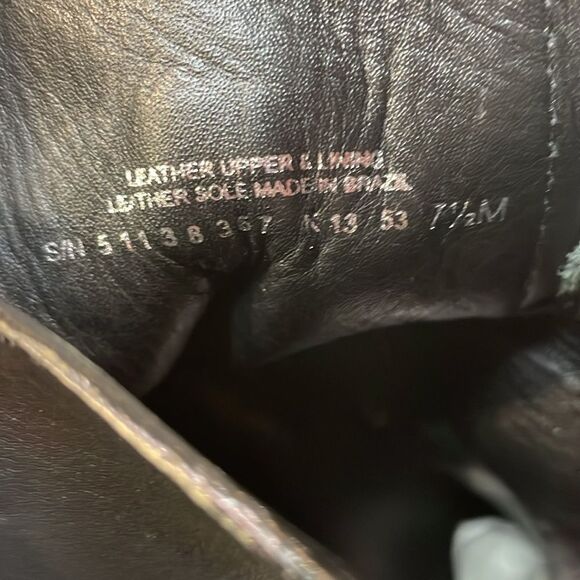 Tory Burch Black Leather Moto Boots Buckle Strap Ankle/Mid-Calf Boots Sz 7.5 - Picture 11 of 16